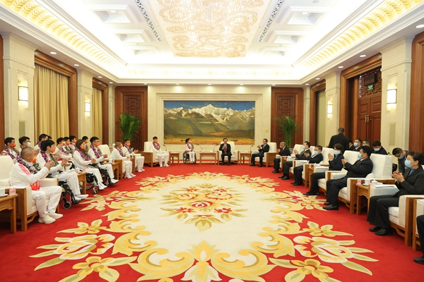 省委省政府领导会见奥运会云南运动员教练员代表